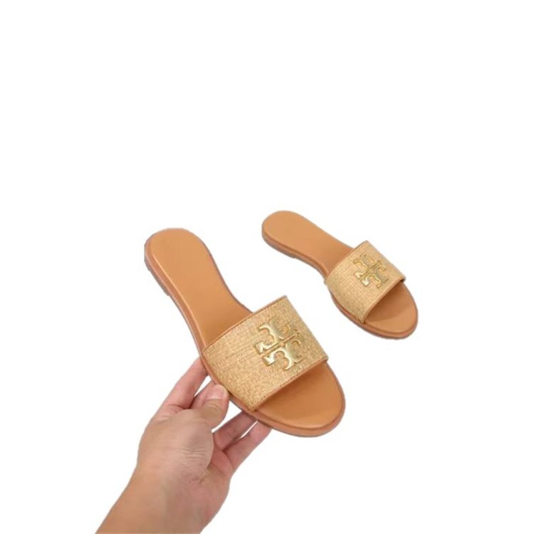 Tory Burch new metallic flat sandals -3