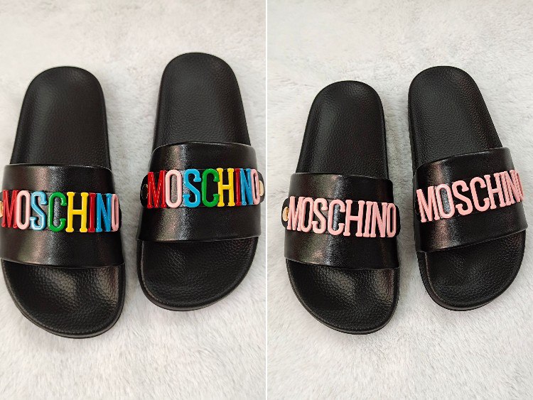 Moschino colorful non-slip slippers -2