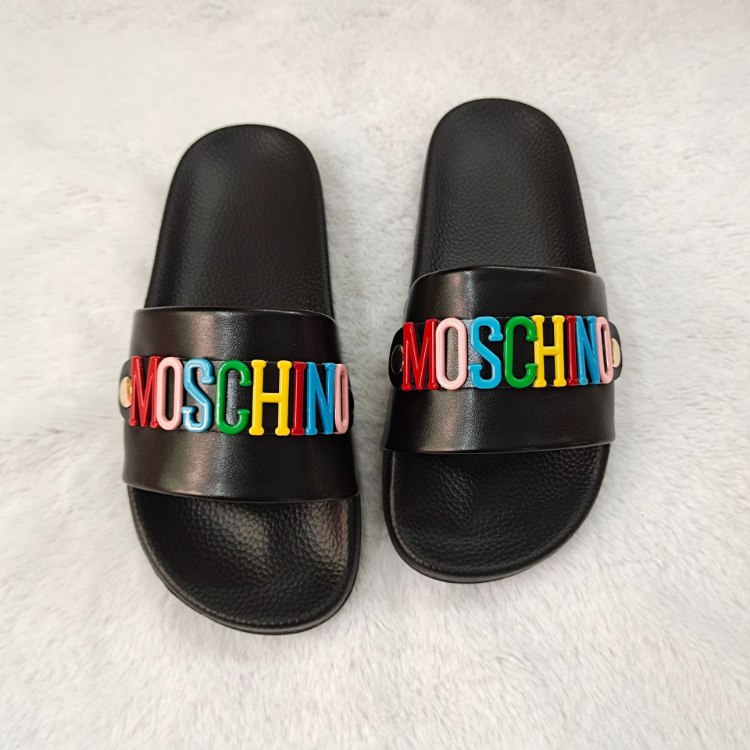 Moschino colorful non-slip slippers -3