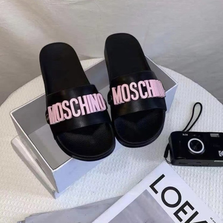 Moschino colorful non-slip slippers -4