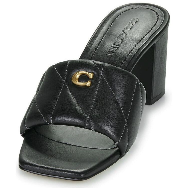 Coach new high-heeled slide sandals -2