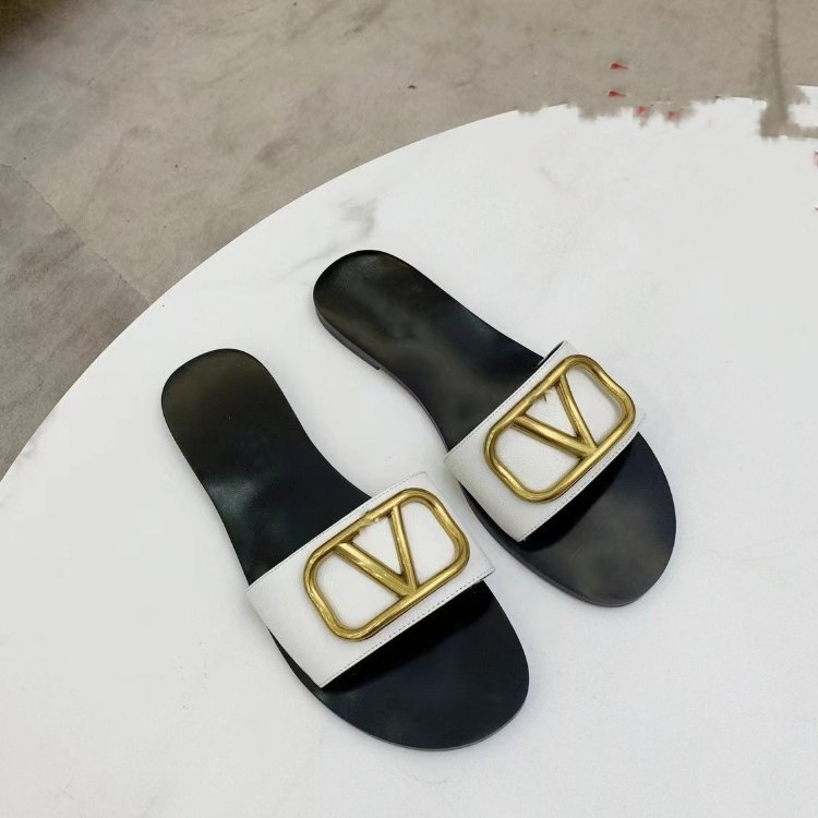 Valentino new open-toe flat sandals -4