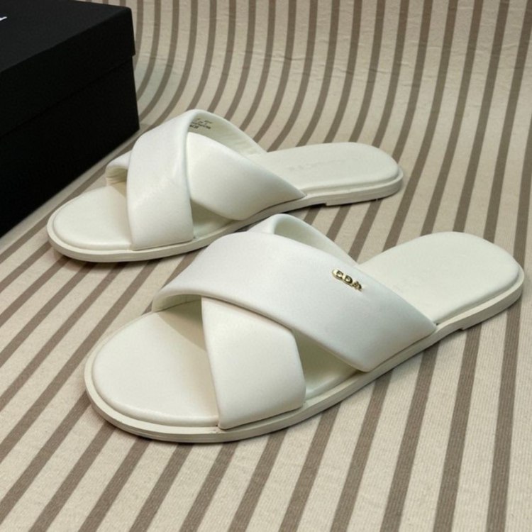 Coach simple and lightweight flat sandals -4