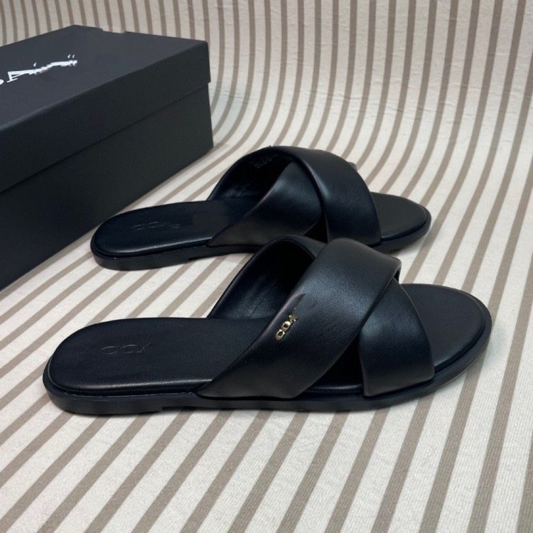 Coach simple and lightweight flat sandals -3