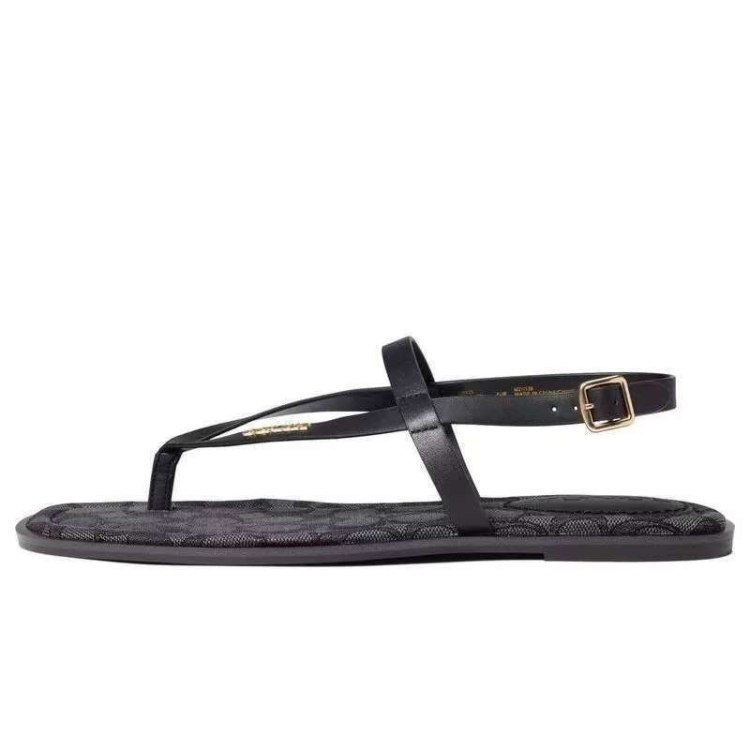  Coach soft-soled thong sandals with straps -2
