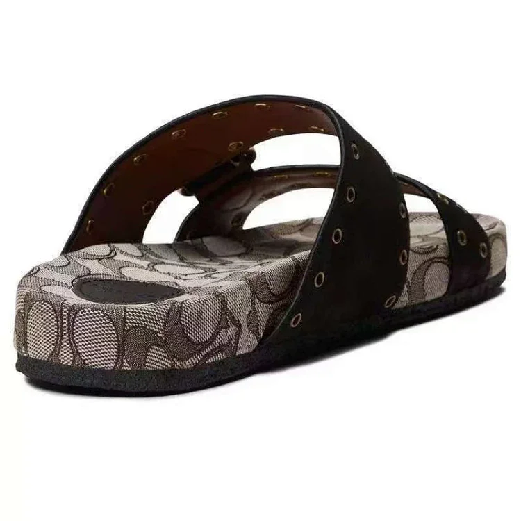  Coach wide-strap studded Birk