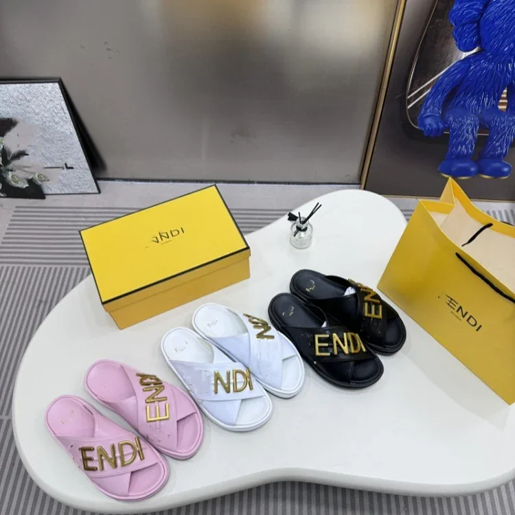 Fendi new metal letter embelli