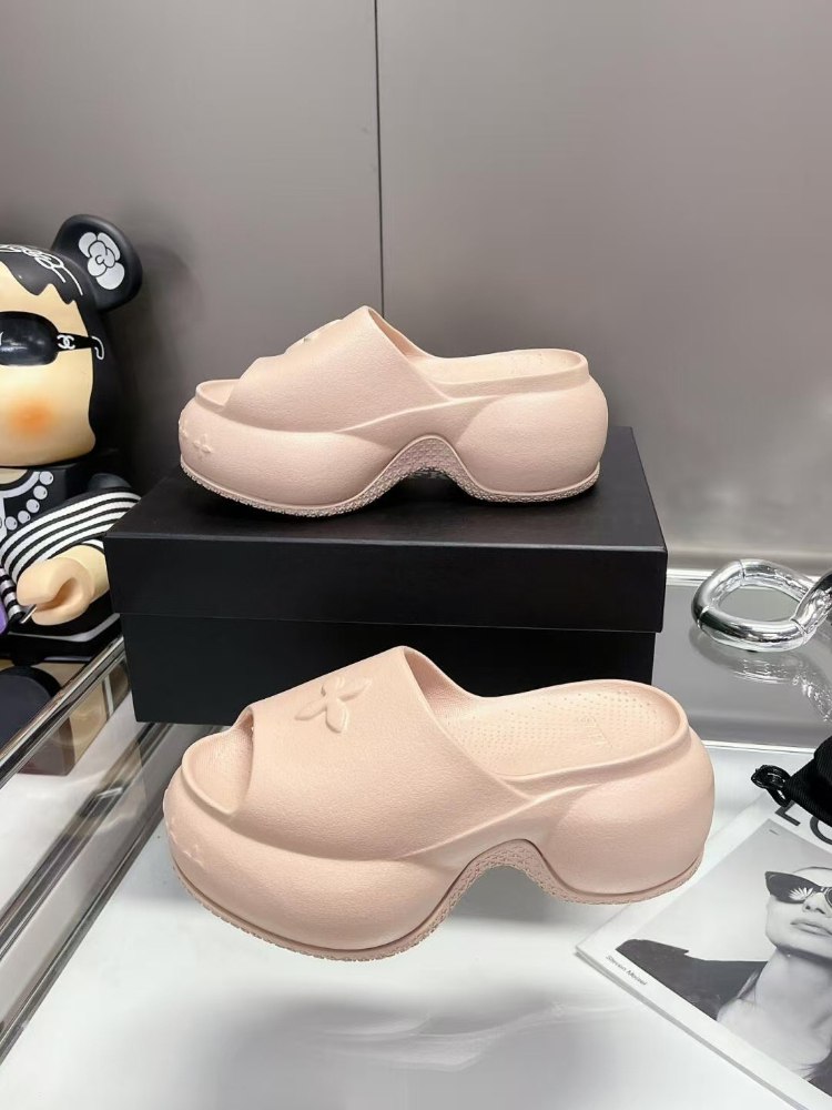 SMFK new platform sandals with a cross-strap design -2
