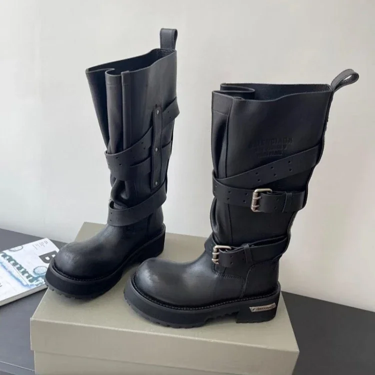 Balenciaga new platform knee-h