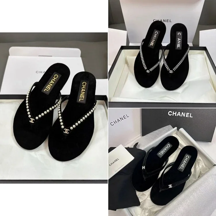  Chanel rhinestone and pearl e