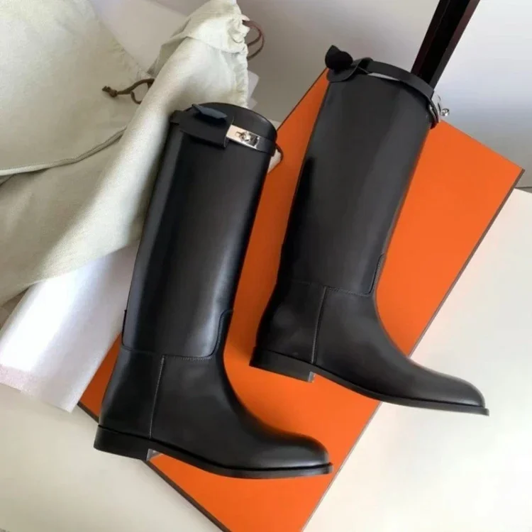 Hermès new high-top buckle rid