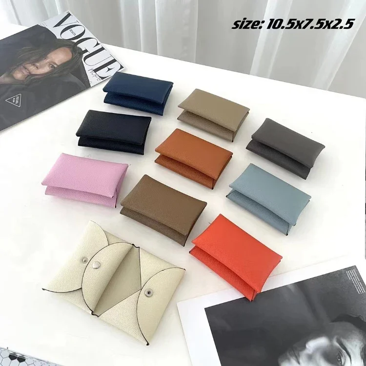  Hermès bi-fold card holder wi