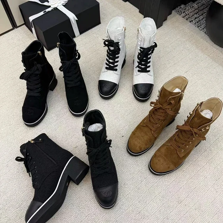 Chanel platform color-block la