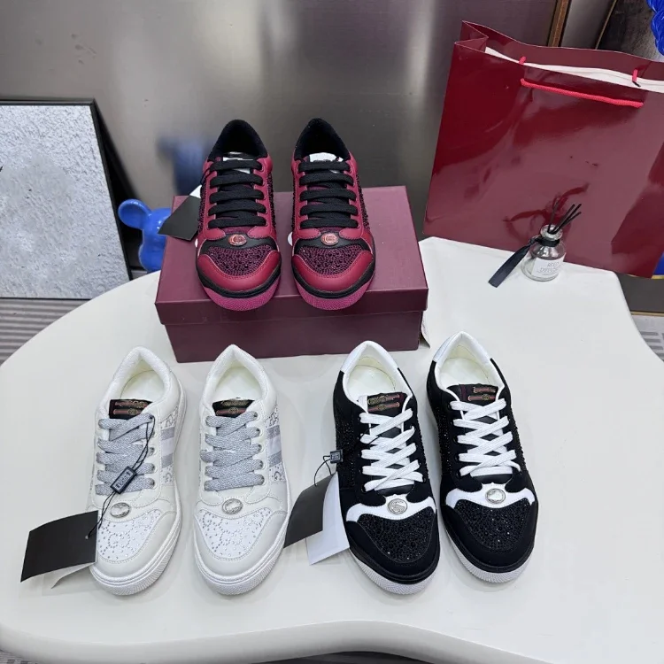 Gucci new round-toe lace-up lo