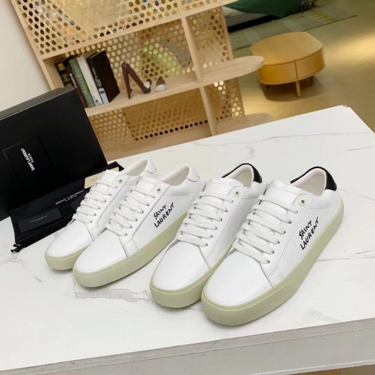 Yves Saint Laurent (YSL) new canvas embroidered sneakers -3