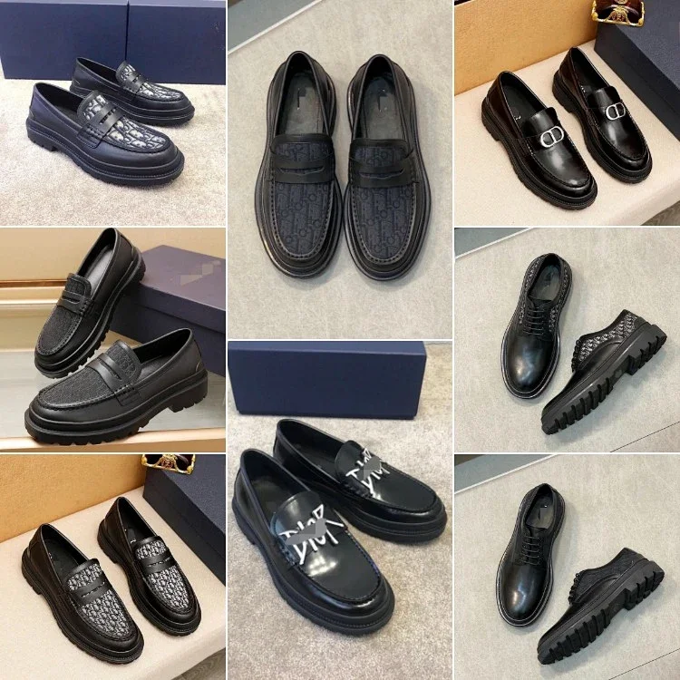 Dior new leather and canvas pa
