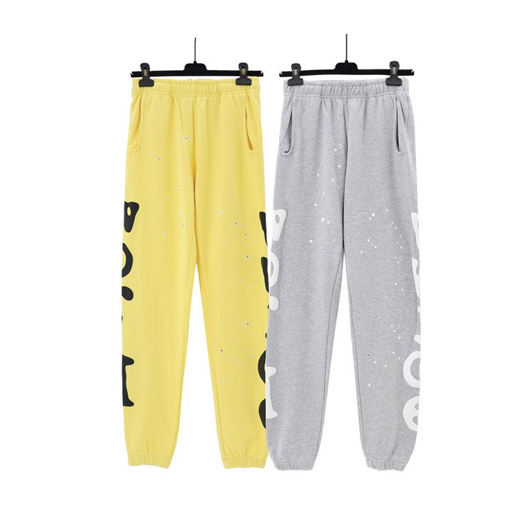 Sp5der Young Thug Five-Star Foam Print Sweatpants -2