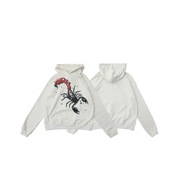 Sp5der Hooded Pullover Long-Sl