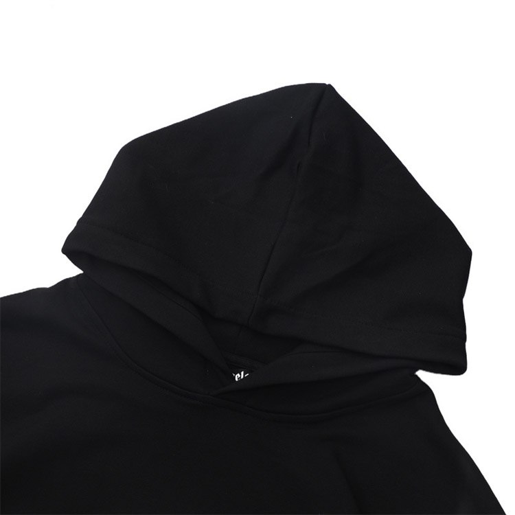 Sp5de Foam Print Loose Hooded Sweatshirt -4