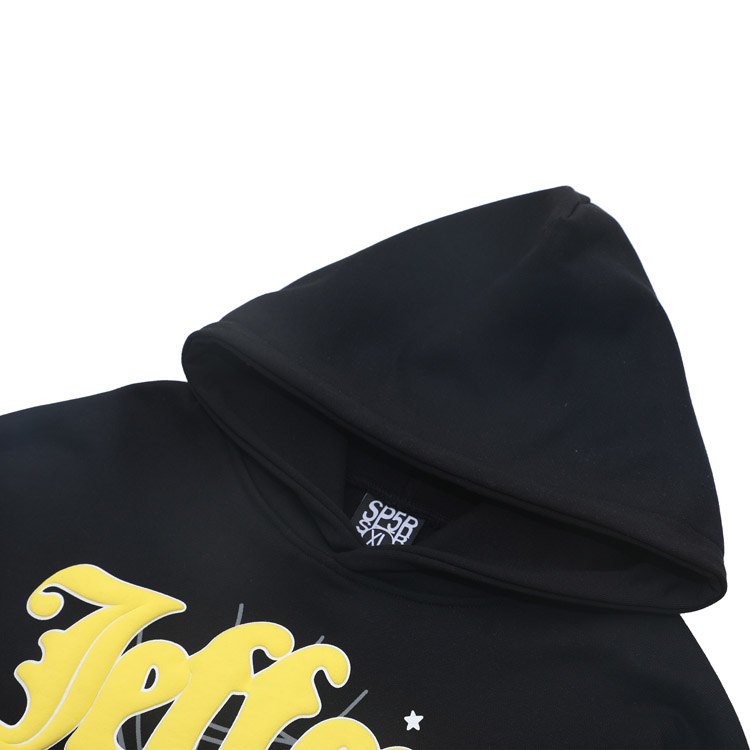Sp5der Versatile Soft Hooded Long-Sleeve Sweatshirt -3