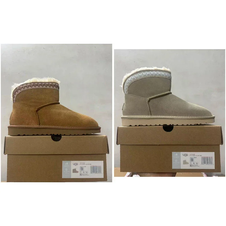 UGG Classic Novelty Fashion Round Toe Snow Boots