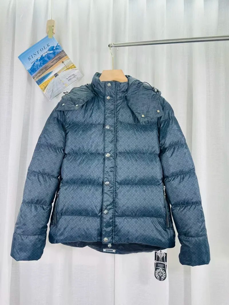 Chrome Hearts CH new double-sided down jacket -4