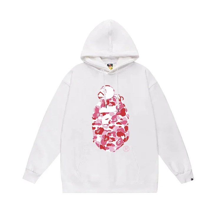  Bape printed cotton hooded pullover sweatshirt camouflage jacket -3