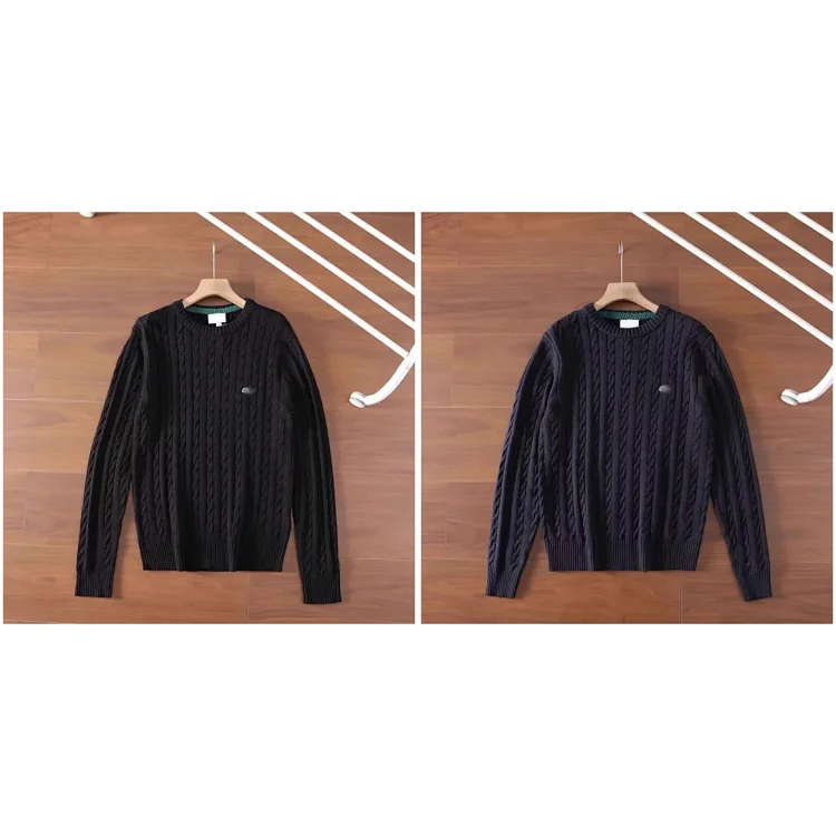 LACOSTE Fashion Cable Round Ne