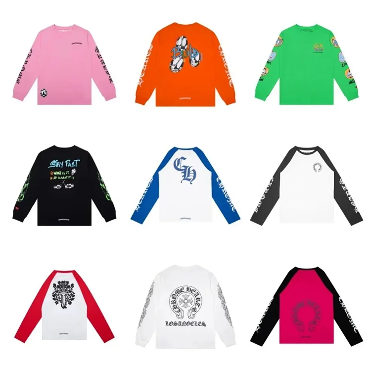 Chrome Hearts CH round neck pu