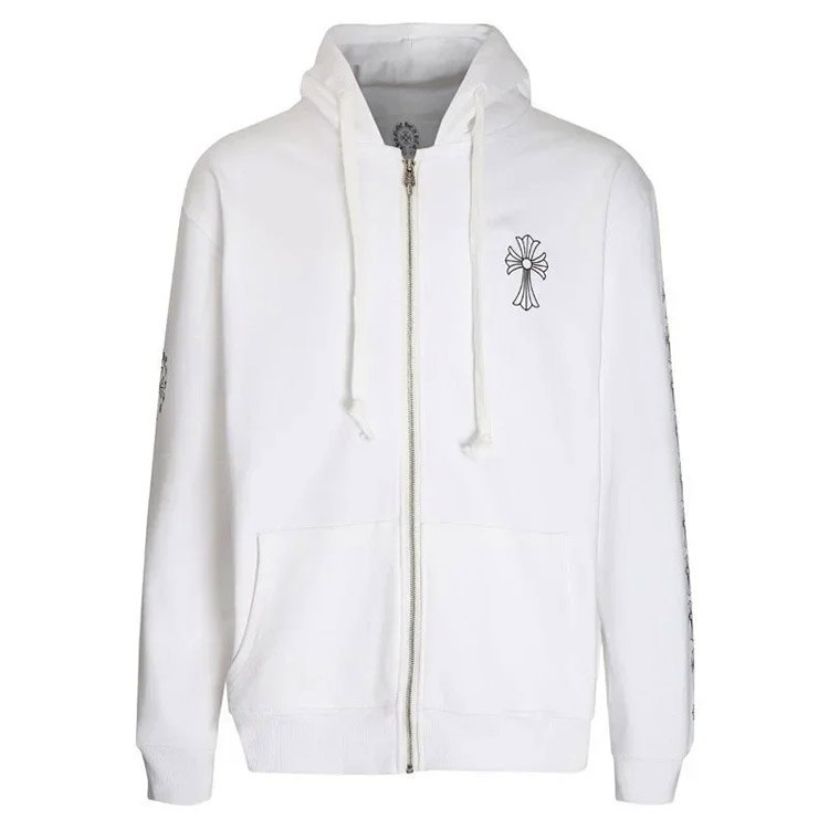 Chrome Hearts CH Sanskrit Horseshoe Cardigan Hoodie -2