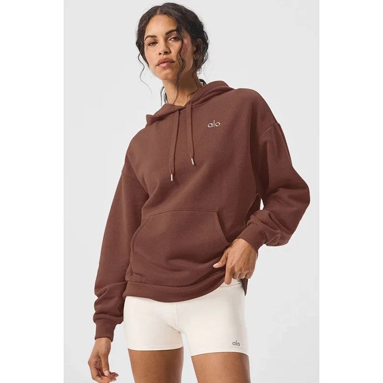 ALO new Chinese cotton breathable round neck sweatshirt -2