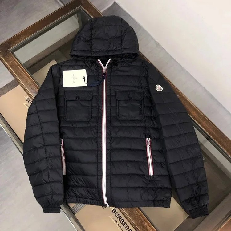 Moncler Logo Quilted Down Jacket -2