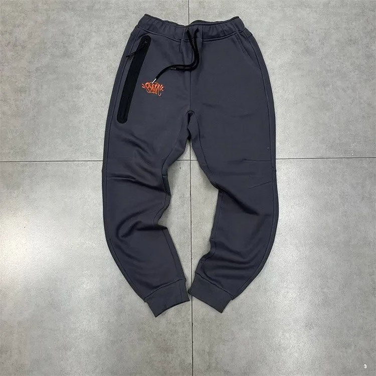 Drill Syna World Embroidered Logo Hoodie and Leg Pants Set -4