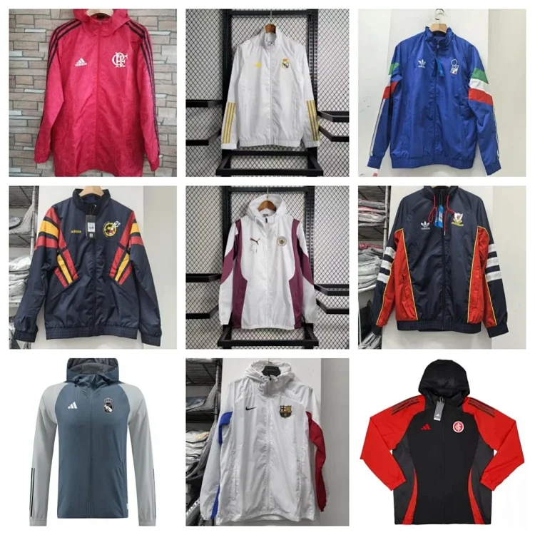  Adidas Nike Jordan Club national team windbreaker jacket