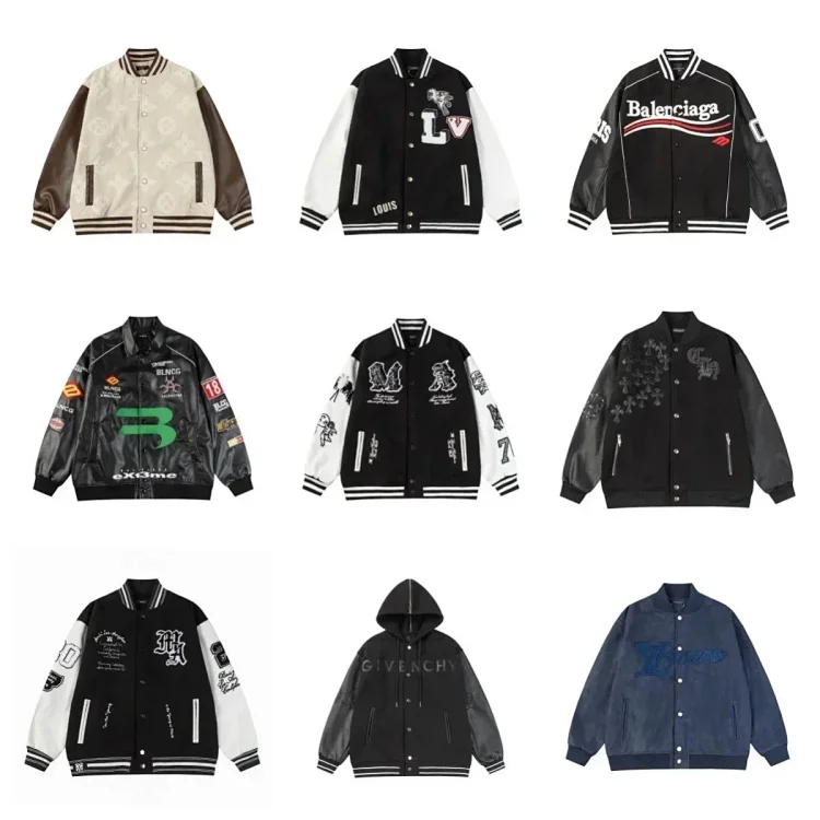 AMIRI Bones Jacket Louis Vuitton LV Fendi badge lapel fitted single-breasted long-sleeved jacket