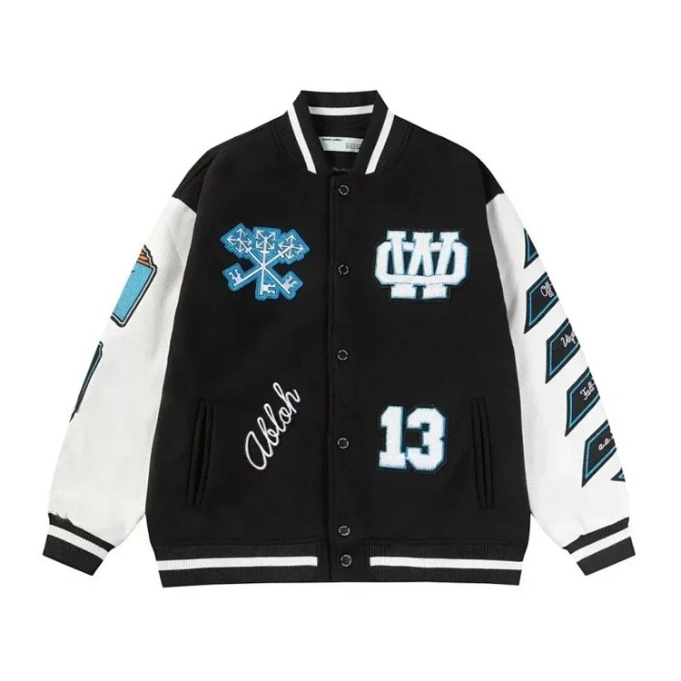 AMIRI Bones Jacket Louis Vuitton LV Fendi badge lapel fitted single-breasted long-sleeved jacket -3