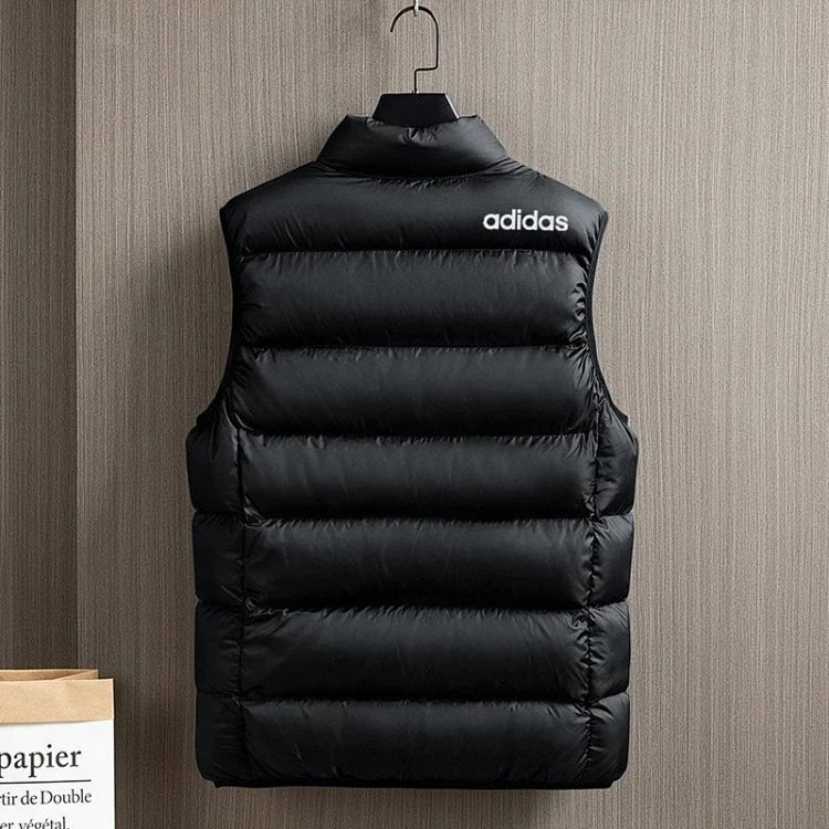 Adidas sports warm stand collar vest -3