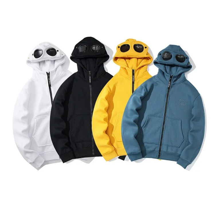  C.P.Company V-neck zipper solid color down vest -3