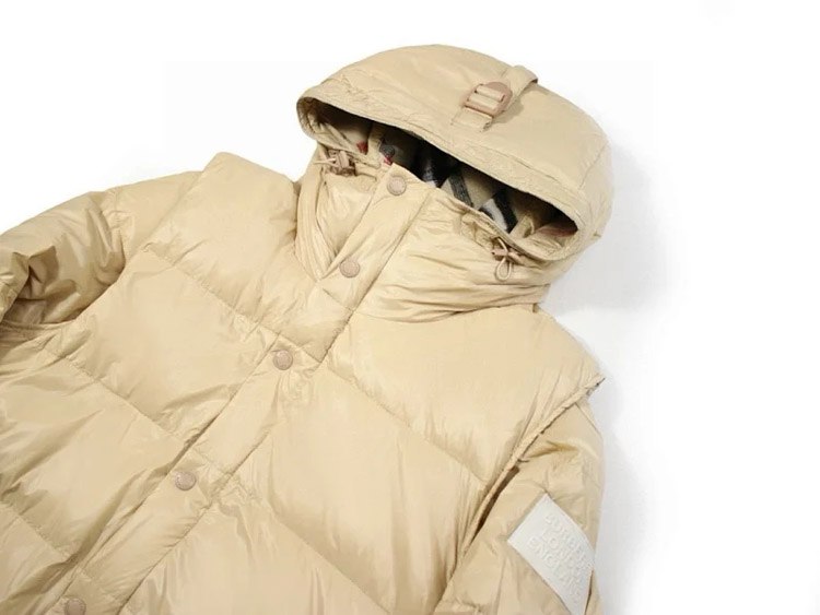 Burberry London England new detachable sleeve down jacket -3