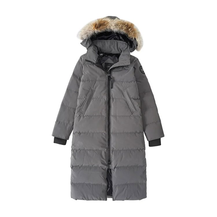  Canada Goose Trillium Solid Hood Long Sleeve Parker Waterproof Windproof Warm Down Jacket -2