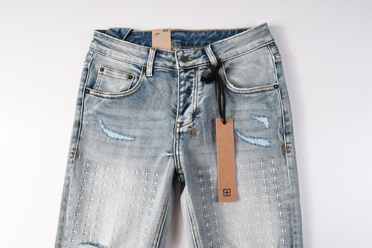 KSUBI washed distressed zipper jeans -3