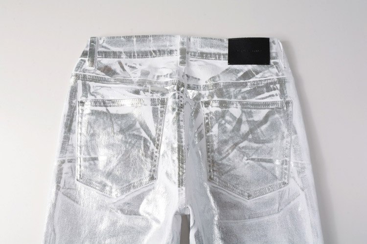 Purple Brand ripped patch distressed slim fit fashion jeans -4