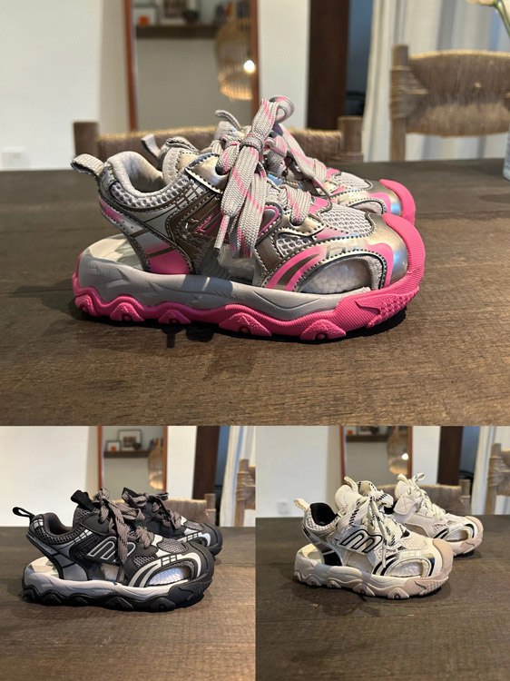 Balenciaga anti-slip, anti-kick, wear-resistant and breathable children's sandals -2