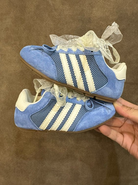 Adidas Trefoil Lace Bowknot Dexun Dance Shoes -2
