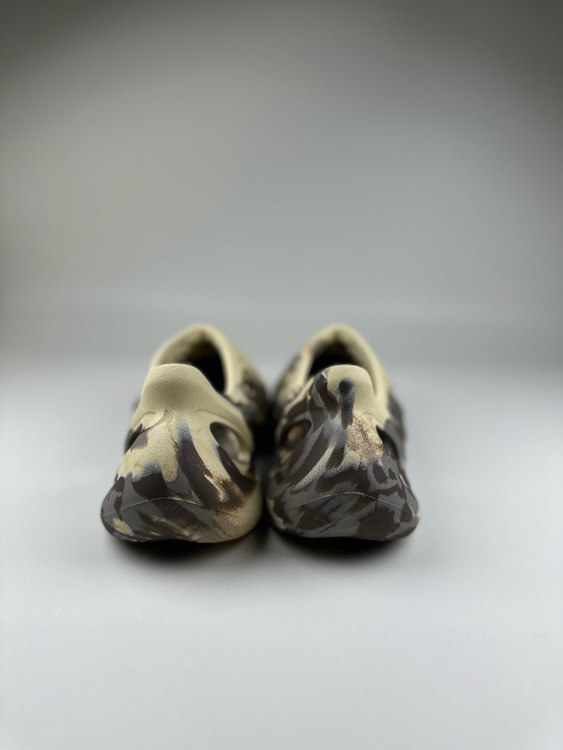  Adidas originals Yeezy Foam Runner Oil Painting MX Cream Clay Children's Hole Sandals -3