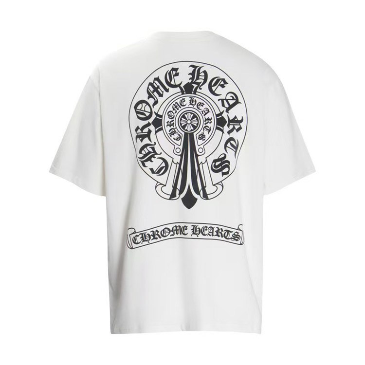 Chrome Hearts CH fashionable short-sleeved T-shirt -3