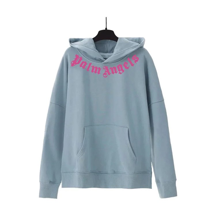 Palm Angels classic hooded sweatshirt T-shirt -4