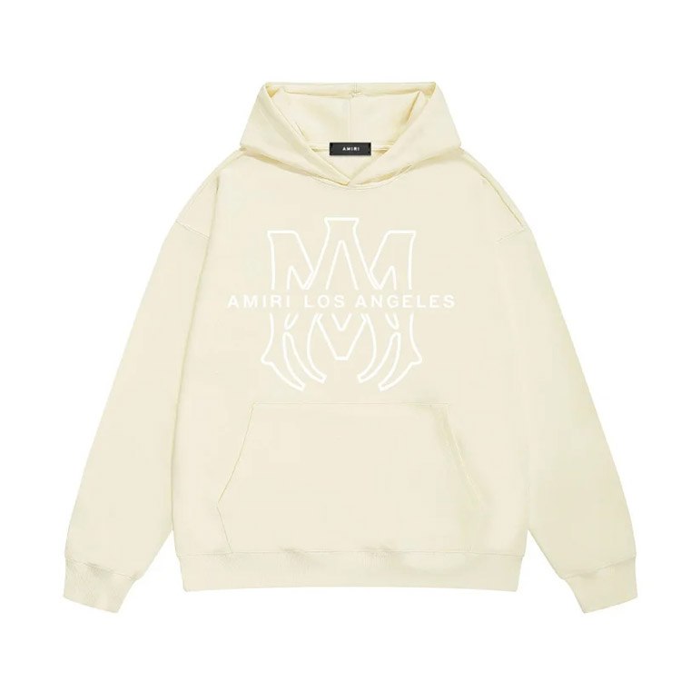 Amiri trendy simple and versatile hoodie -4
