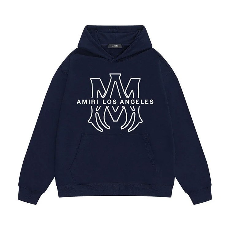 Amiri trendy simple and versatile hoodie -2