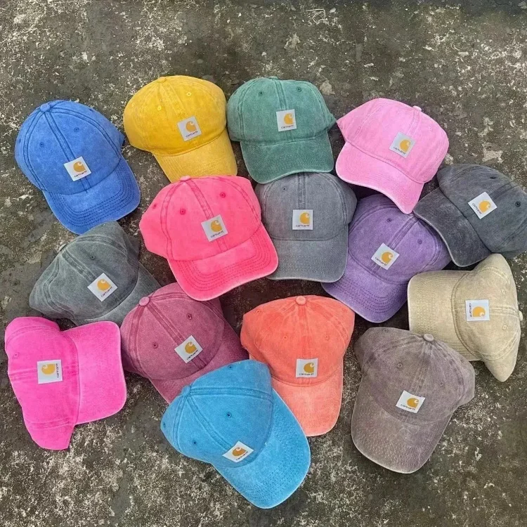 Carhartt washed and distressed baseball cap